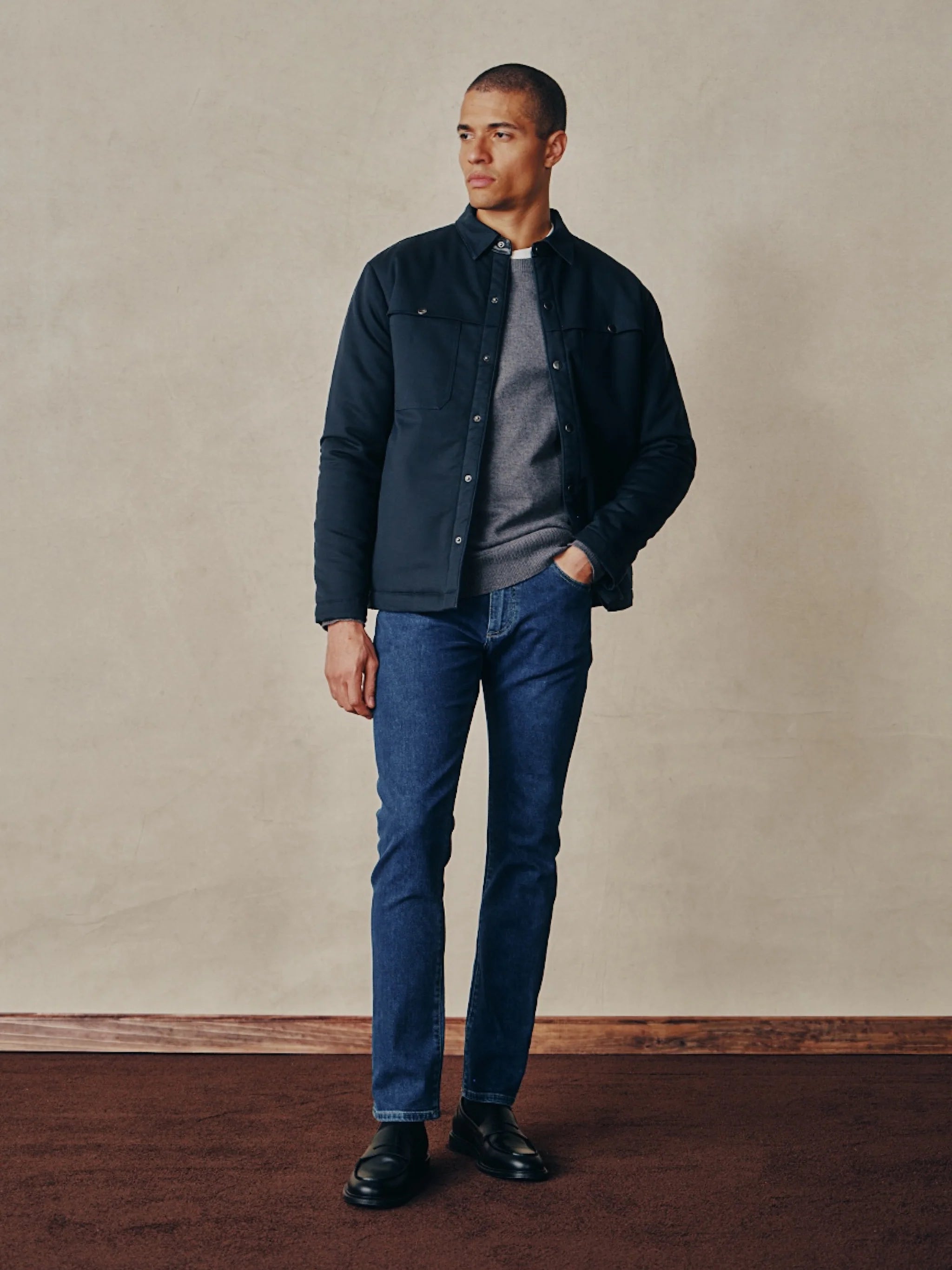 DERREK OVERSHIRT IN DEPTHS