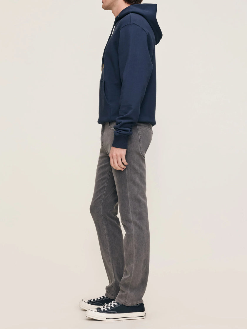 RUSSELL SLIM STRAIGHT JEANS IN WEATHERED GREY