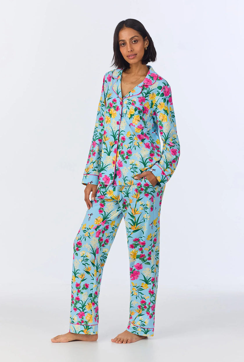 LONG SLEEVE CLASSIC STRETCH JERSEY PJ SET