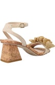 TIANN RAFFIA SANDAL