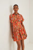 NASH MINI DRESS IN CLOVER ORANGE