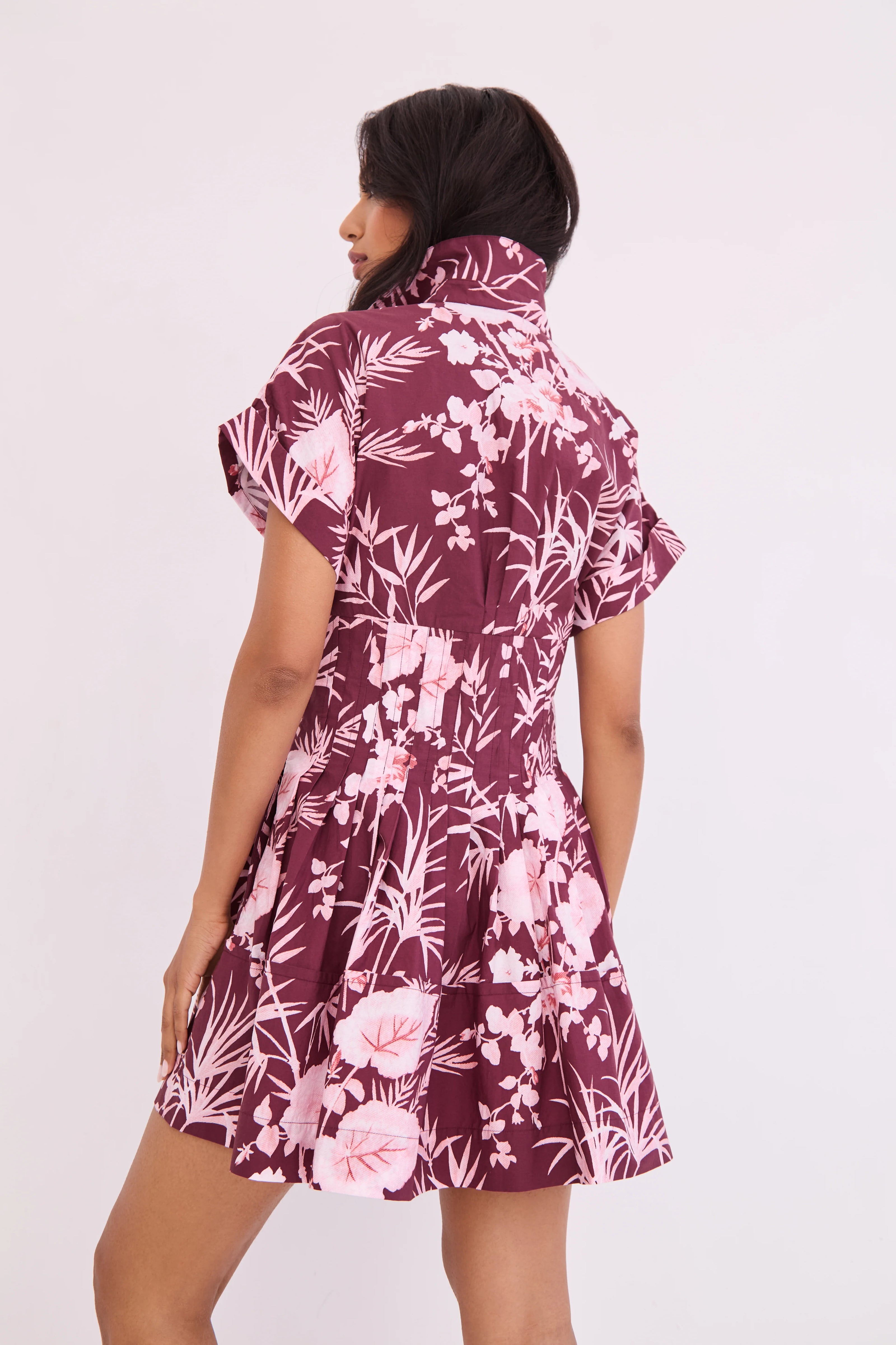 NASH MINI DRESS IN PARADISE BLUSH