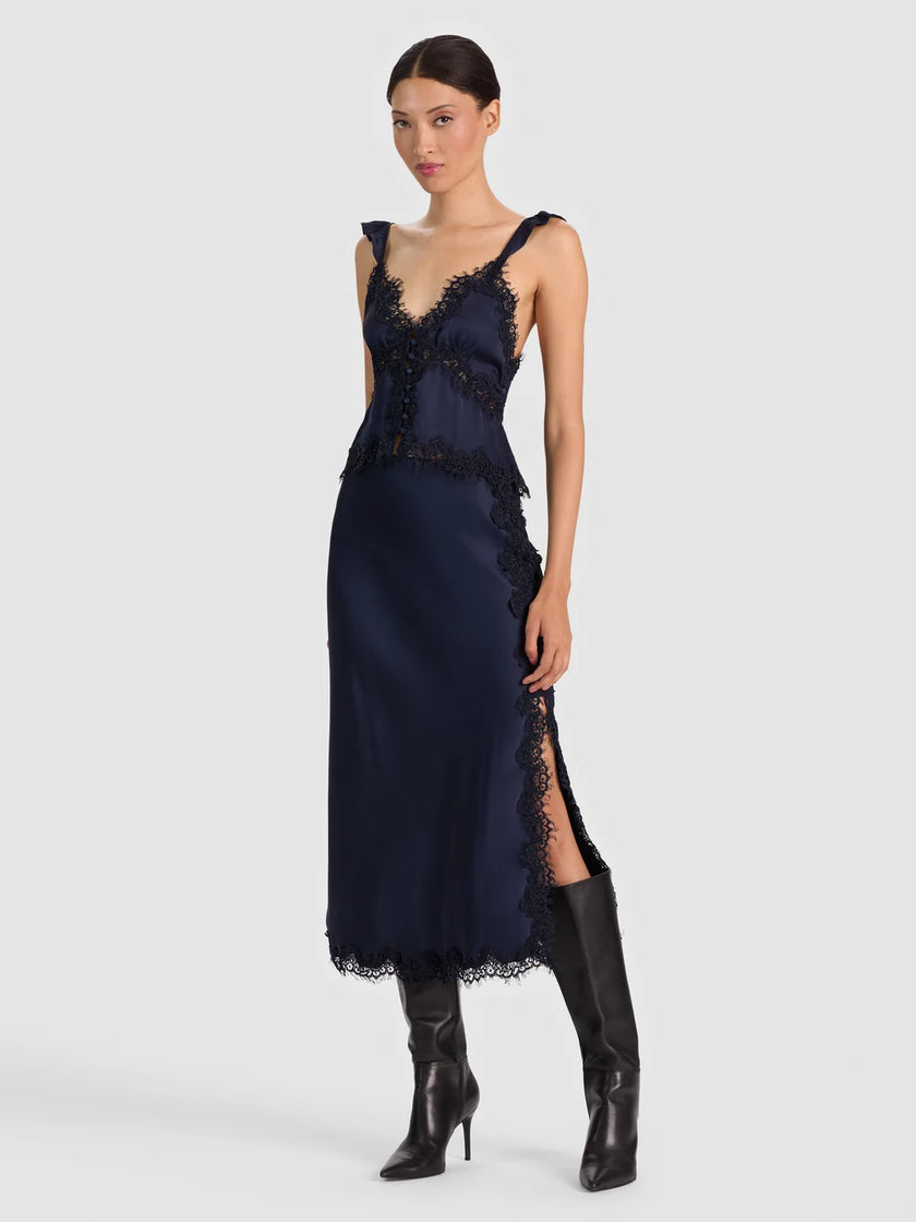 MAEVE LACE TRIM SKIRT