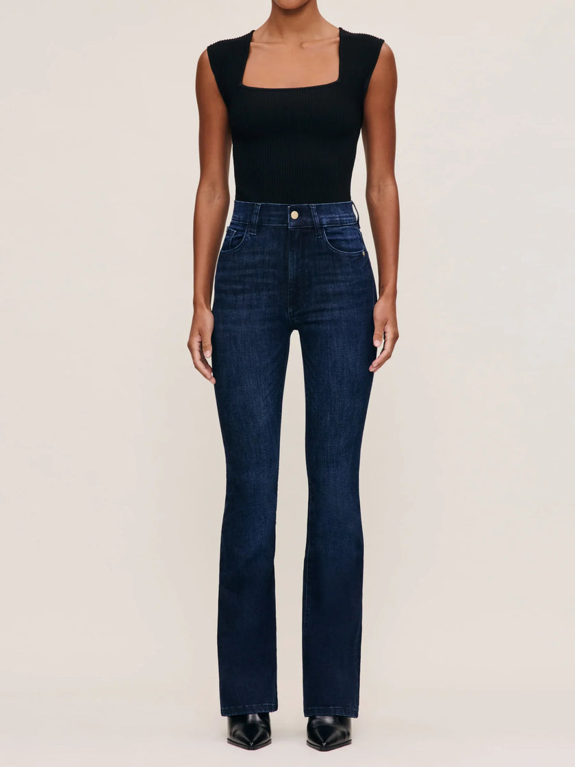 SQUARE NECK TOP INSTASCULPT RIB