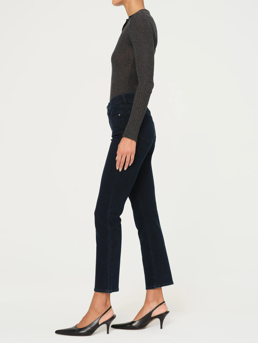 MARA STRAIGHT MID RISE INSTASCULPT ANKLE JEANS IN FLATIRON
