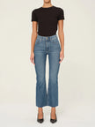 BRIDGET BOOT HIGH RISE INSTASCULPT CROP JEANS IN SEA HARBOR