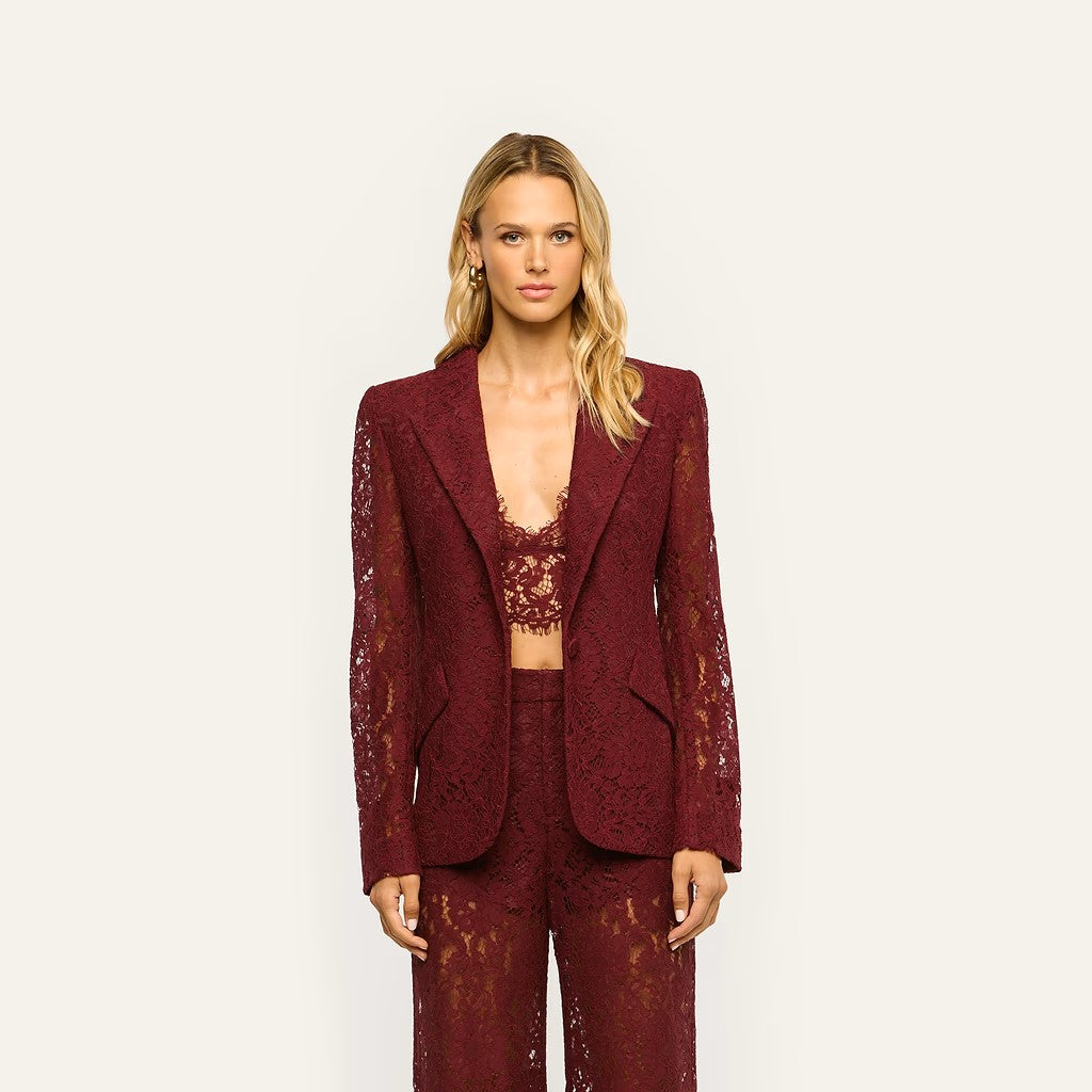 CHAMBERLAIN LACE BLAZER