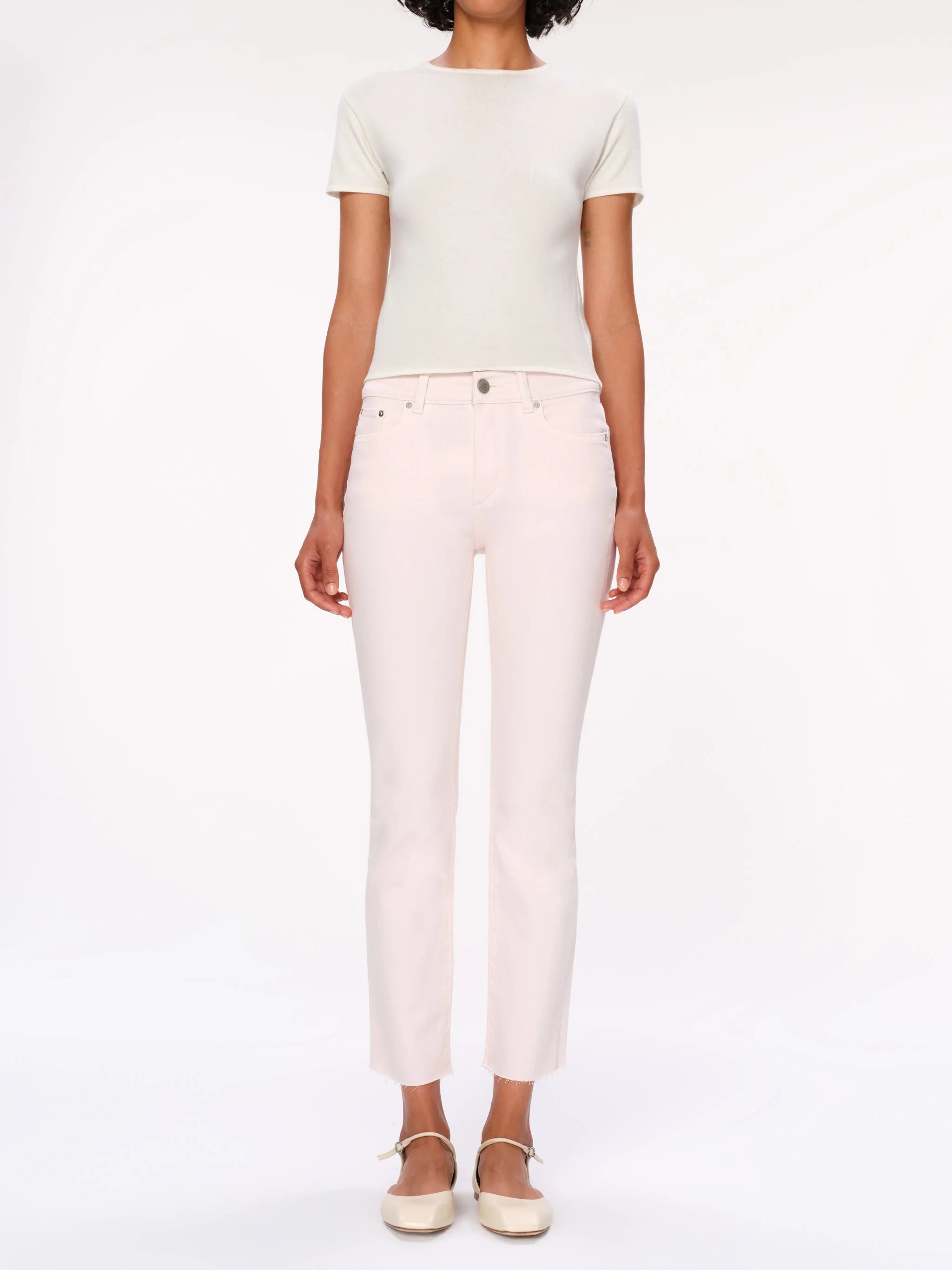 MARA STRAIGHT MID RISE INSTASCULPT ANKLE JEANS