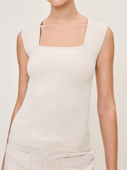 SQUARE NECK TOP