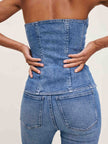BUSTIER TOP