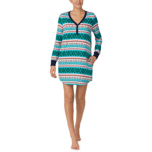 HENLEY SLEEPSHIRT