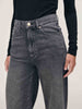 HEPBURN WIDE LEG HIGH RISE ANKLE JEANS