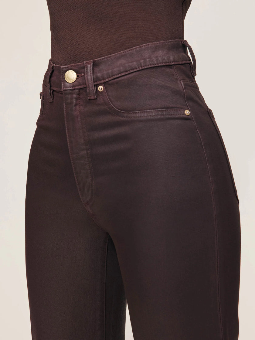 KARMINE REFINED WIDE LEG HIGH RISE 28IN JEANS