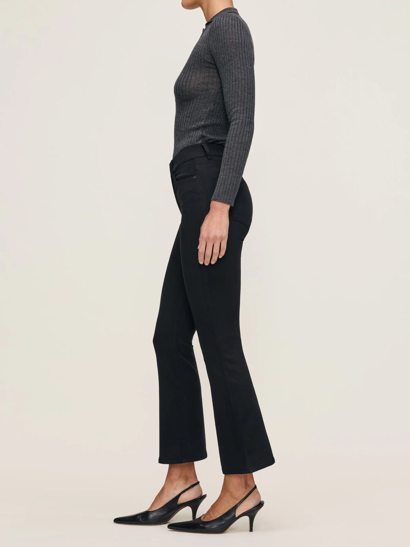 BRIDGET BOOT HIGH RISE INSTASCULPT CROP JEANS IN HAIL