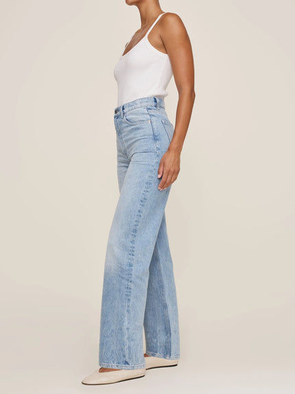 KARMINE REFINED WIDE LEG HIGH RISE 31IN JEANS