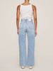 KARMINE REFINED WIDE LEG HIGH RISE 31IN JEANS