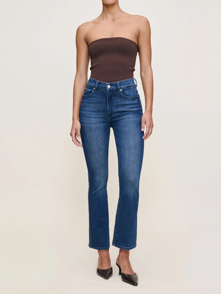 BRIDGET BOOT HIGH RISE INSTASCULPT CROP JEANS IN RAINDROP