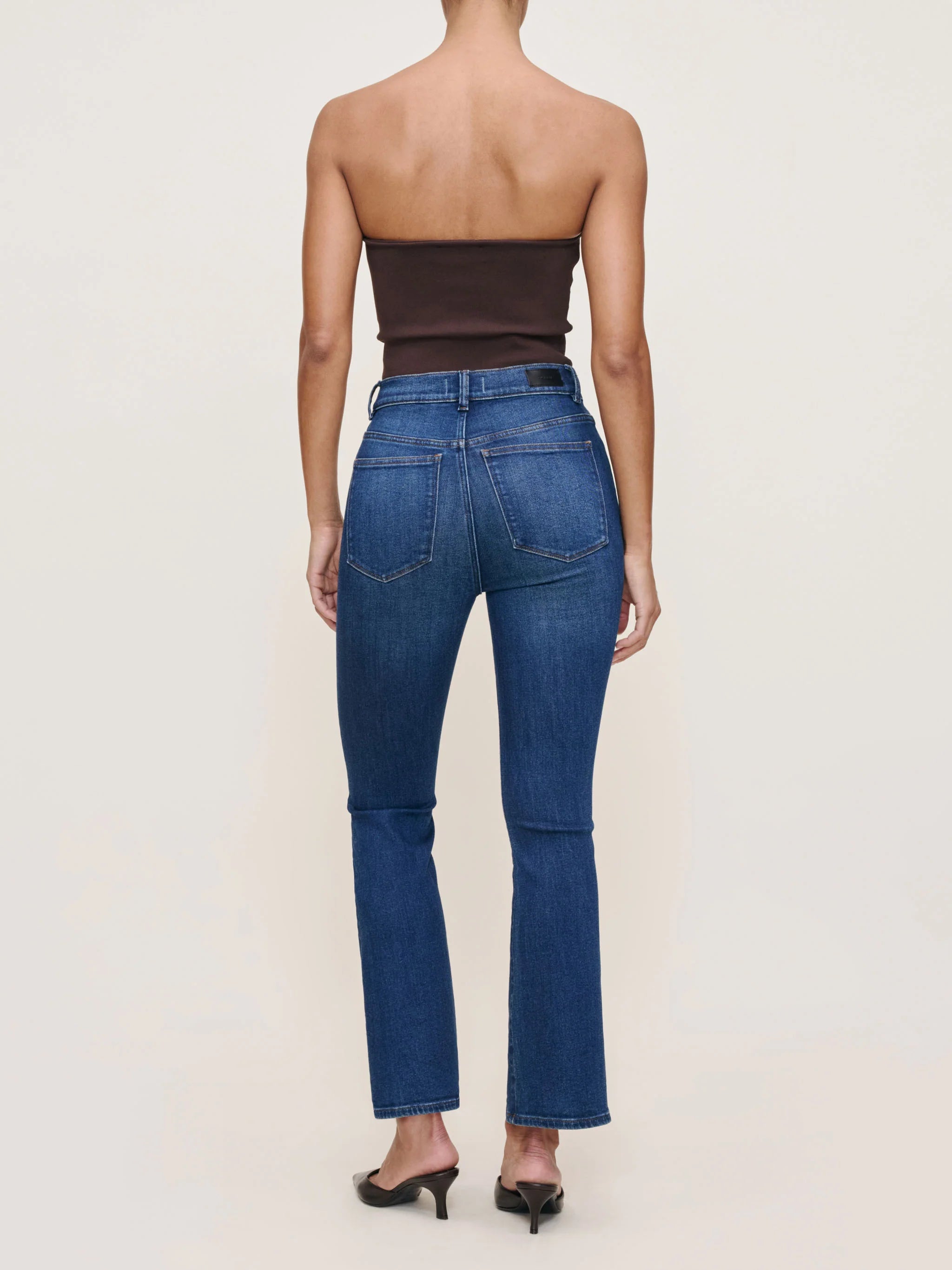 BRIDGET BOOT HIGH RISE INSTASCULPT CROP JEANS IN RAINDROP