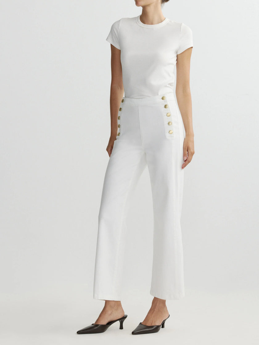 KARMINE REFINED WIDE LEG HIGH RISE 28IN INSEAM