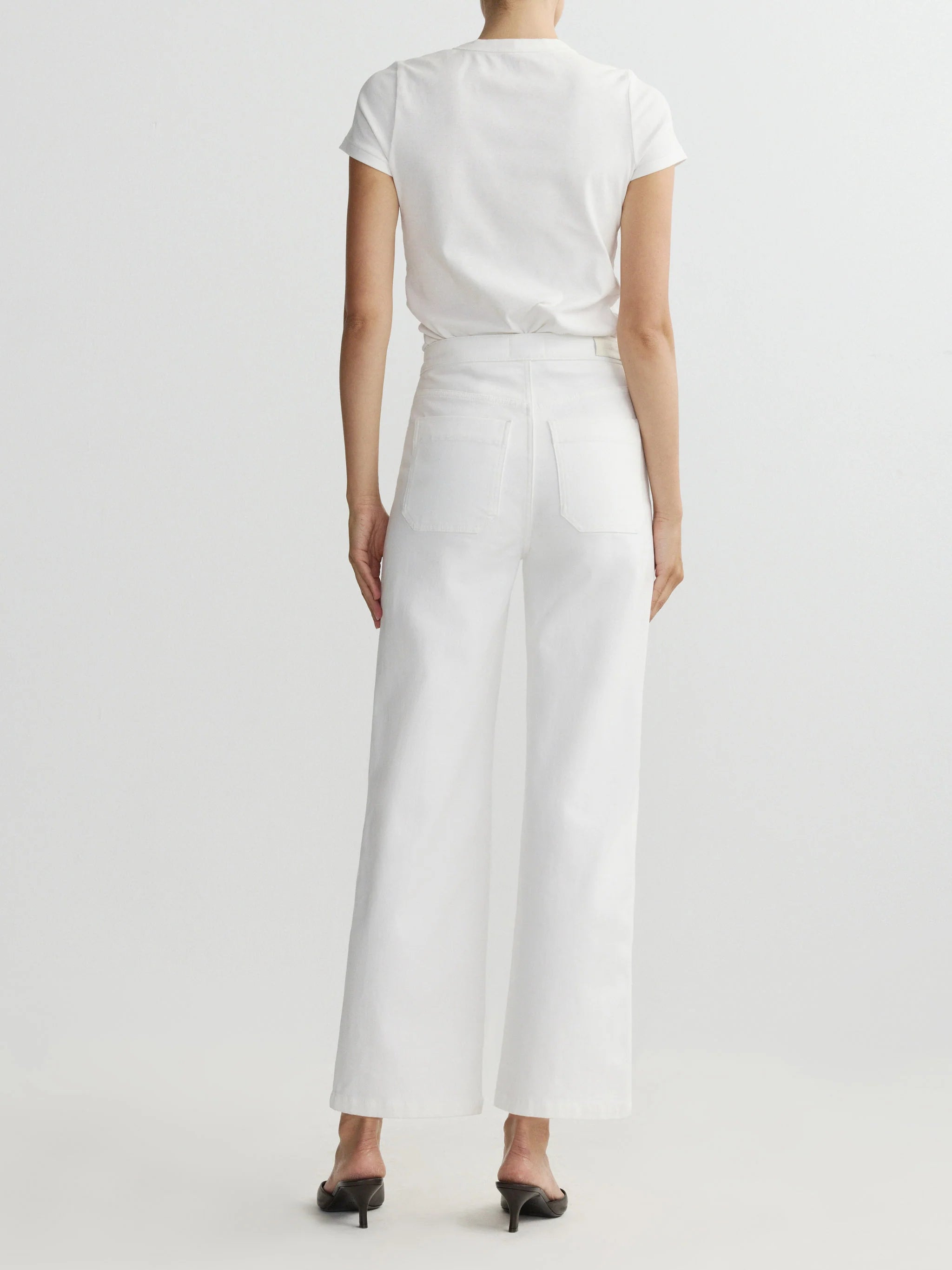 KARMINE REFINED WIDE LEG HIGH RISE 28IN INSEAM