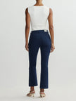 SQUARE NECK TOP INSTASCULPT RIB IN WHITE