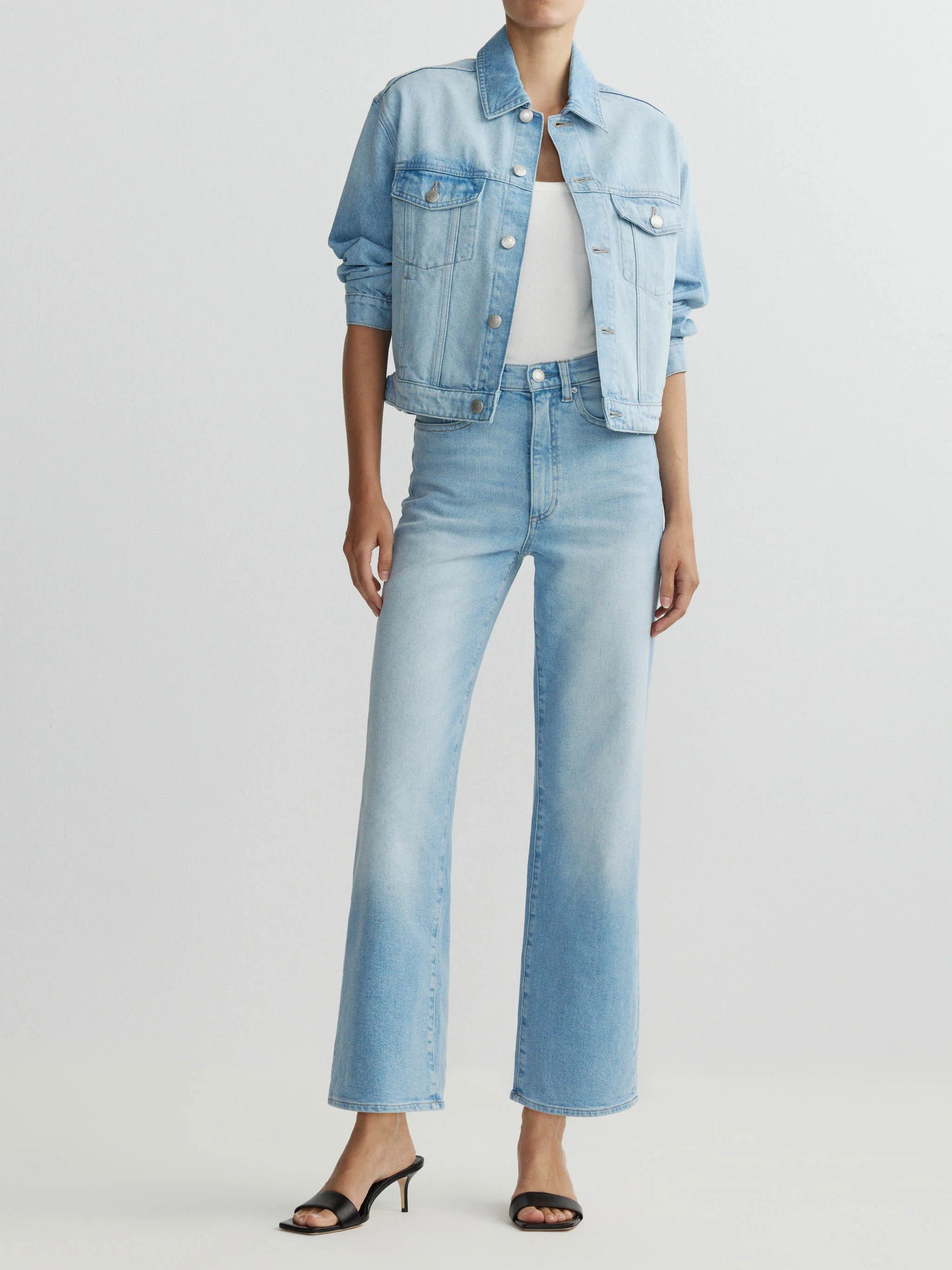 JODIE DENIM JACKET IN PRAIRE