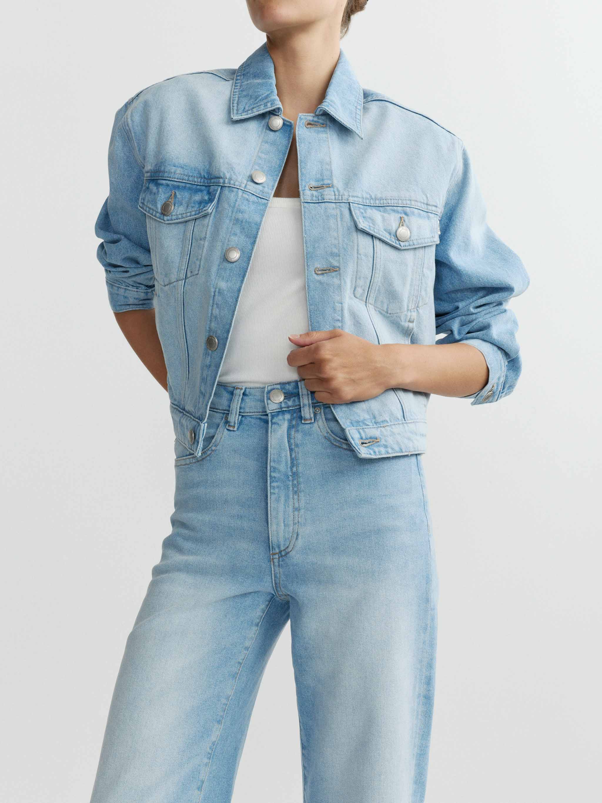 JODIE DENIM JACKET IN PRAIRE