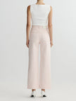 KARMINE REFINED WIDE LEG HIGH RISE 28IN JEANS IN BALLET
