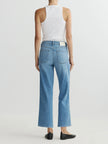 PIPPA REFINED WIDE LEG MID RISE ANKLE IN RIVERBANK