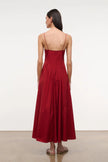 MARGI DRESS ROUGE