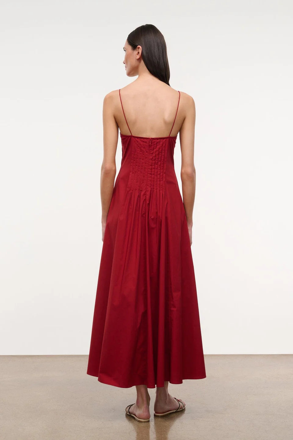 MARGI DRESS ROUGE
