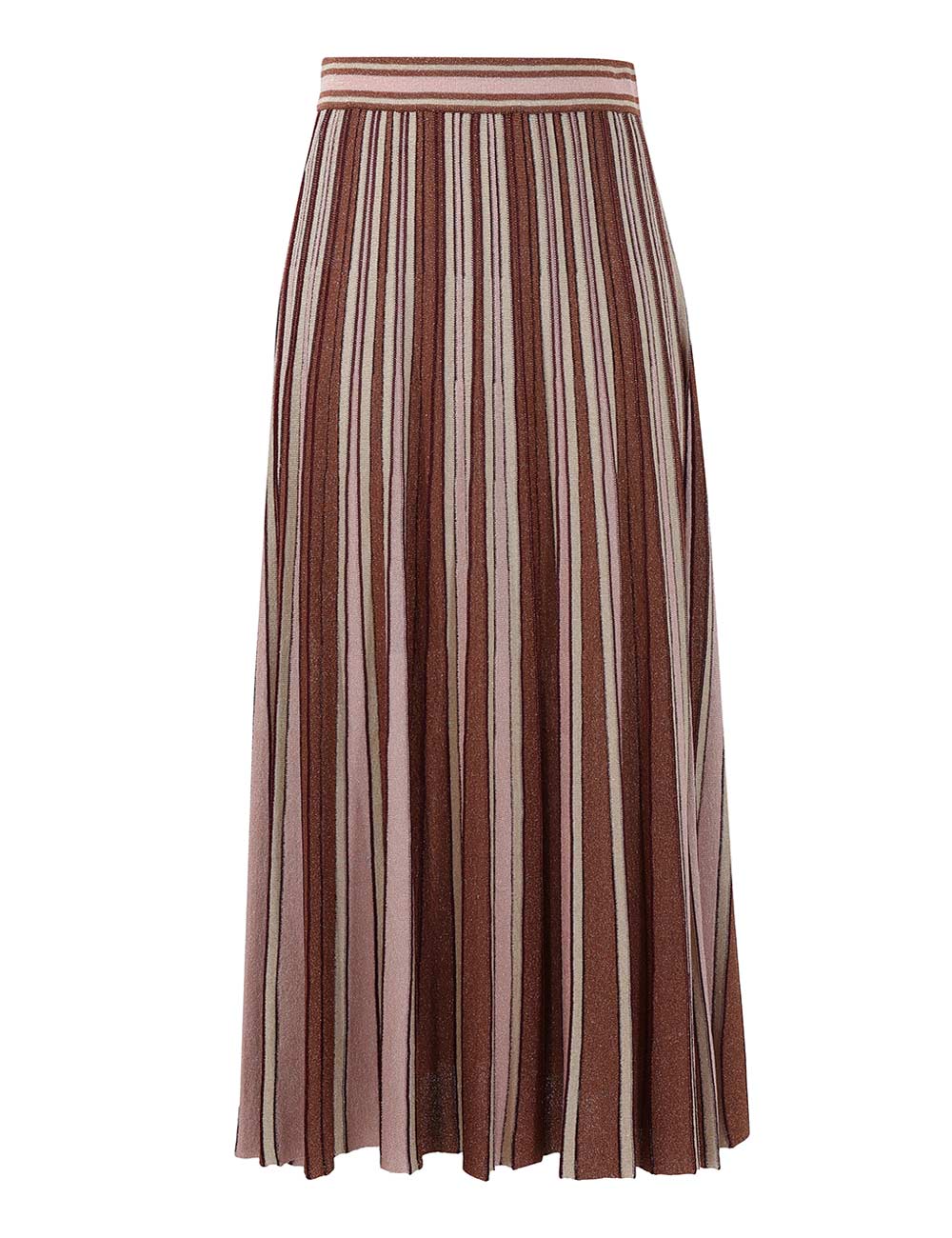 LUMINOSITY LUREX STRIPE SKIRT