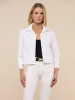 JANELLE JEAN JACKET IN BLANC