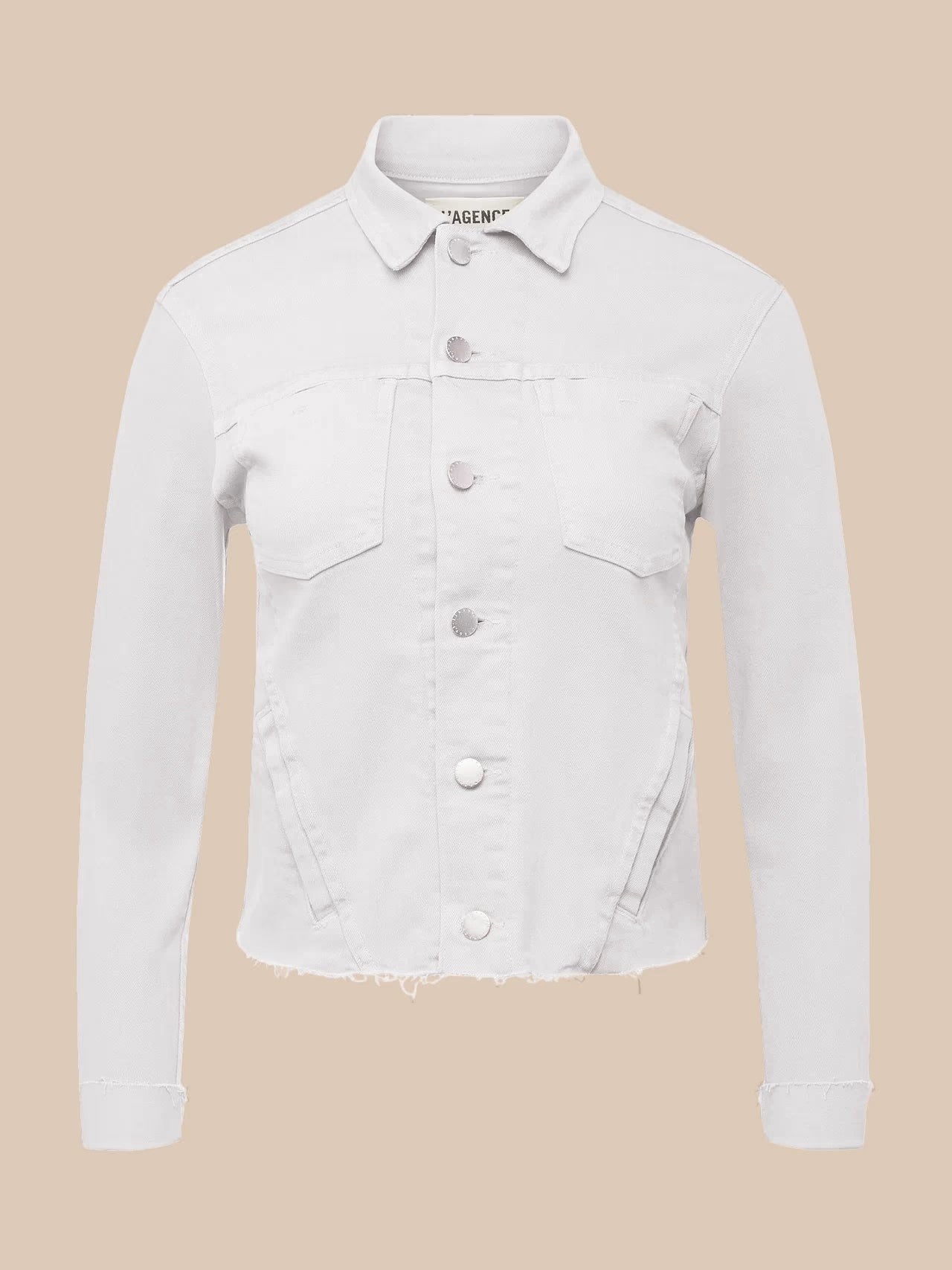 JANELLE JEAN JACKET IN BLANC