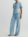 KAYLEN SOFT CURVE HIGH RISE 32IN JEANS IN BEACHFRONT AURA