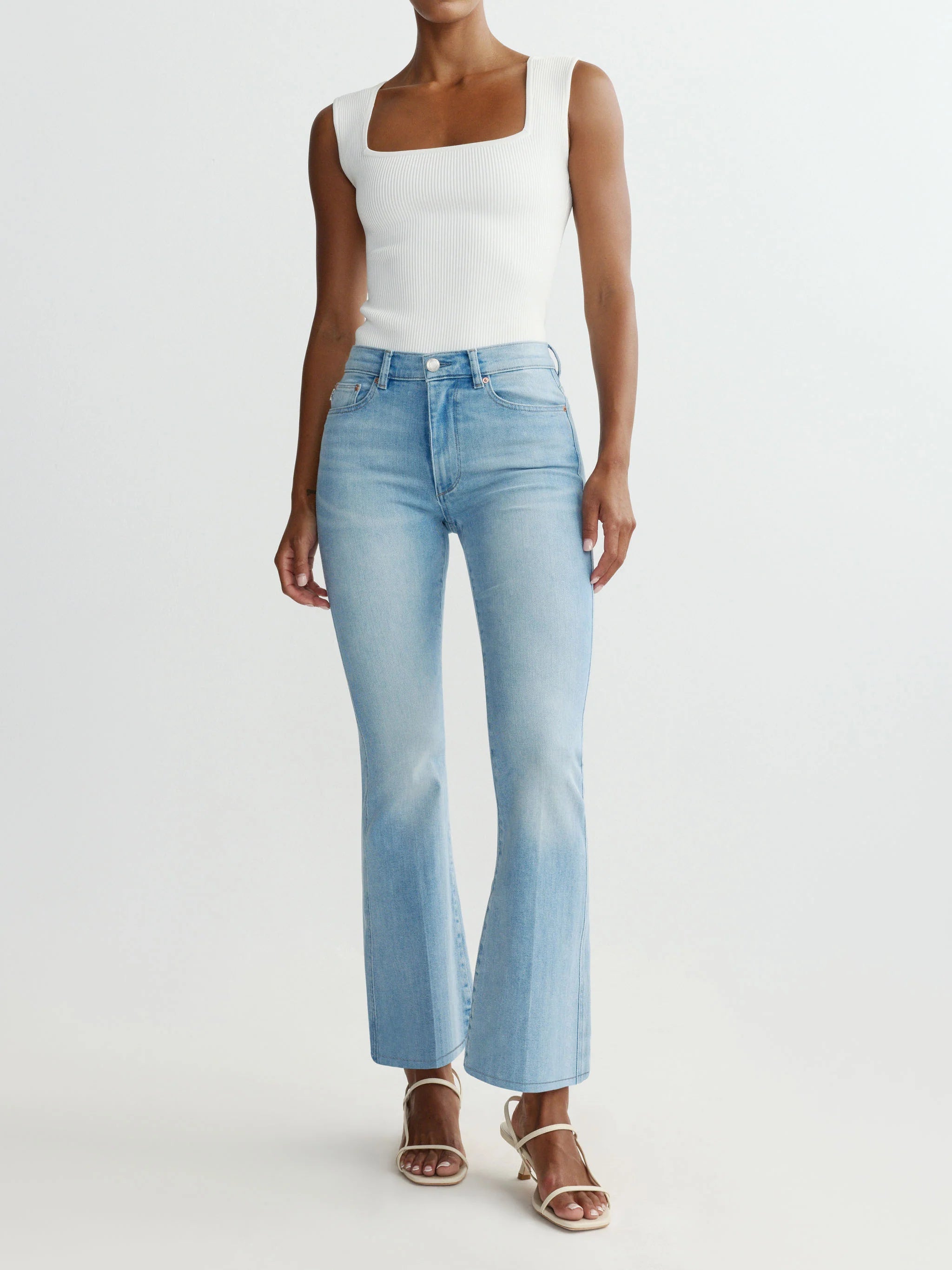 BRIDGET BOOT HIGH RISE INSTASCULPT CROP JEANS IN PRAIRIE