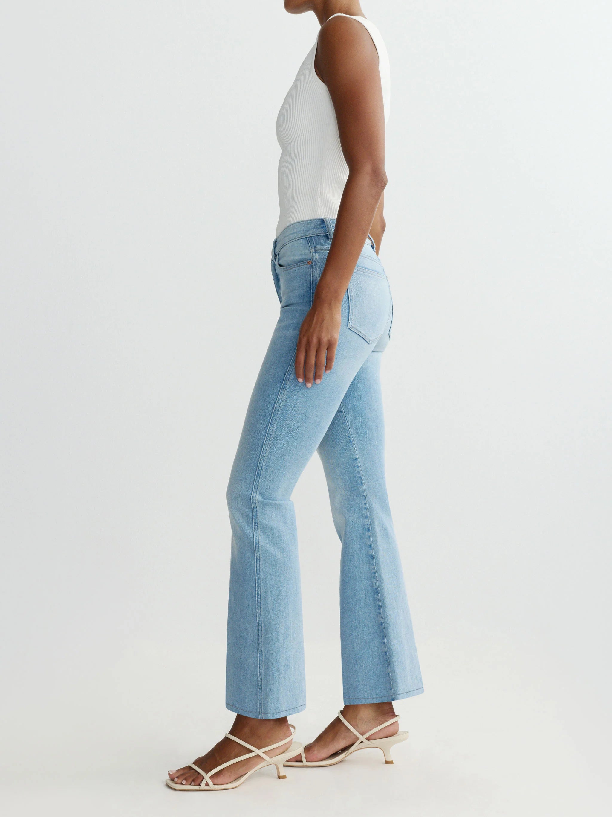 BRIDGET BOOT HIGH RISE INSTASCULPT CROP JEANS IN PRAIRIE