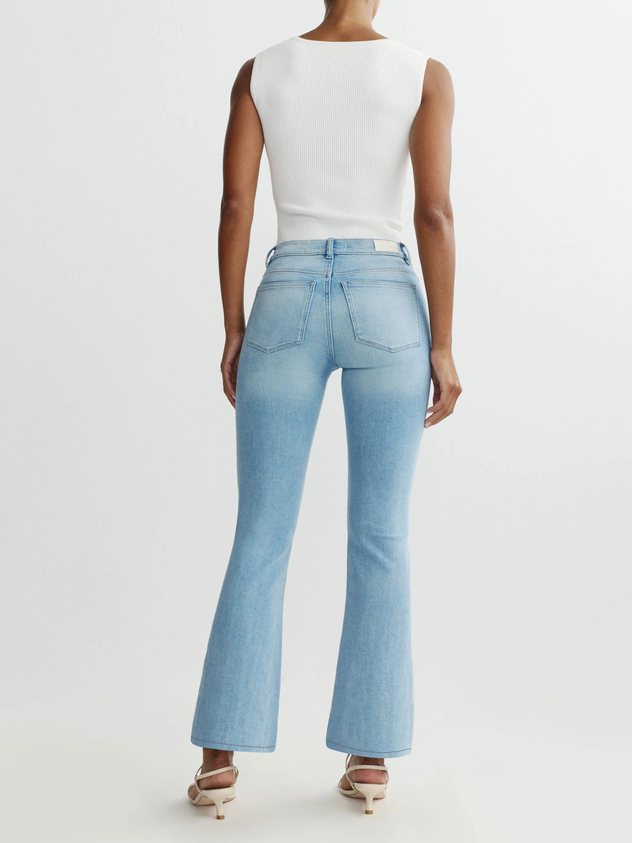 BRIDGET BOOT HIGH RISE INSTASCULPT CROP JEANS IN PRAIRIE