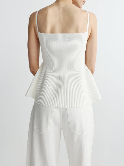 PEPLUM TANK INSTASCULPT RIB