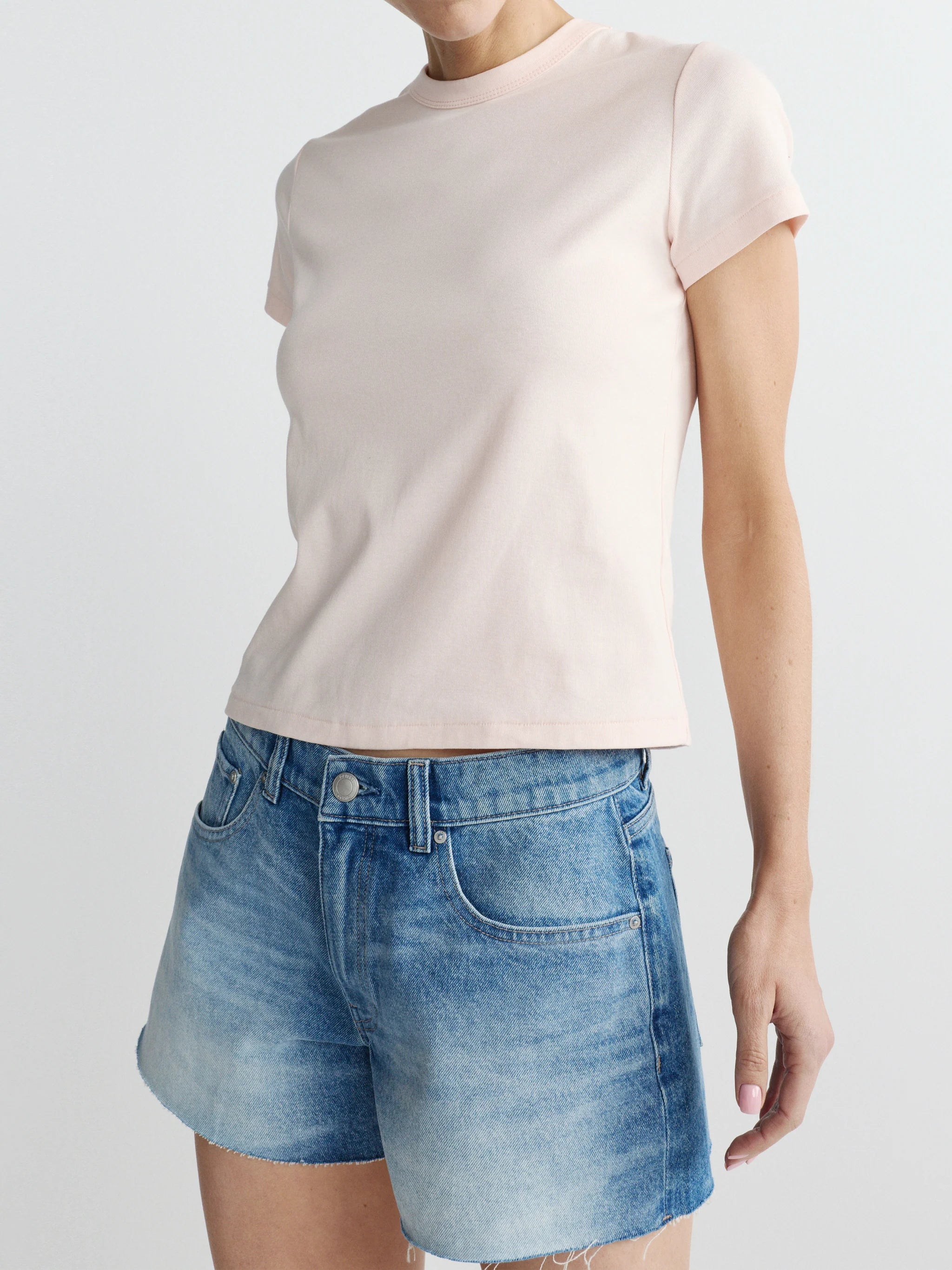 SHRUNKEN TEE IN BALLET