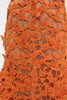 FLEURELLA  APPLIQUE MIDI DRESS