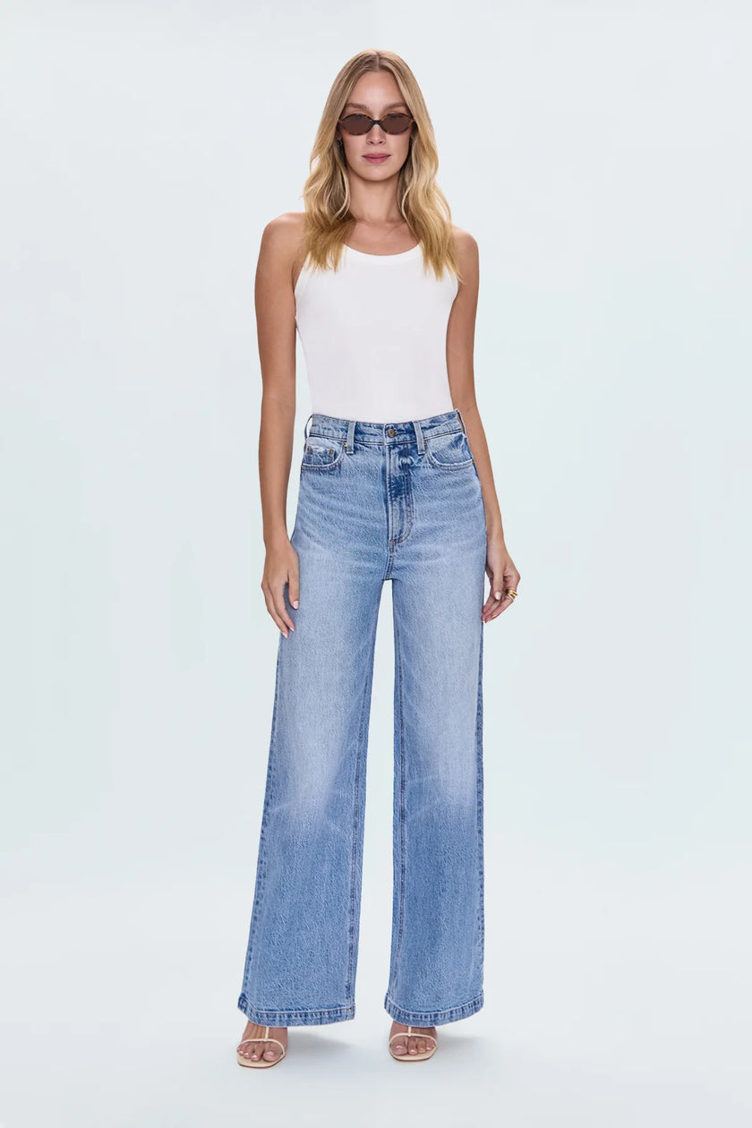 LANA HIGH RISE ULTRA WIDE LEG JEAN