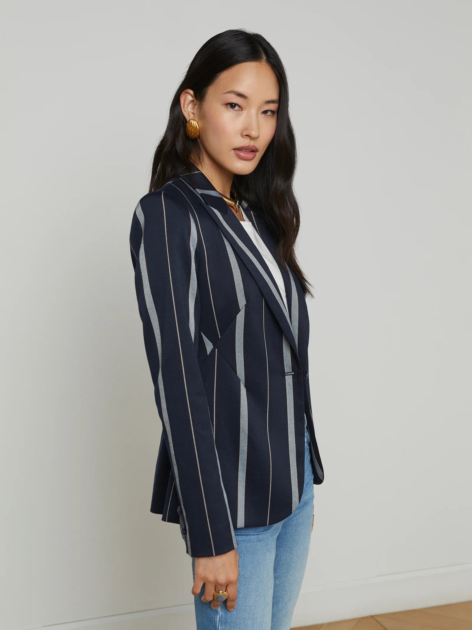 CLEMENTINE STRIPED BLAZER