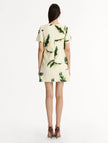 FICUS LEAVES SHIFT DRESS