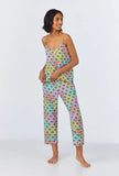 CAMILLA CAMI STRETCH JERSEY CROPPED PJ SET
