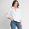 LONG SLEEVE ALEXIS HALF ZIP BLOUSE