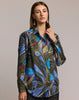 HALSEY LONG SLEEVE ABSTRACT CAMO SHIRT