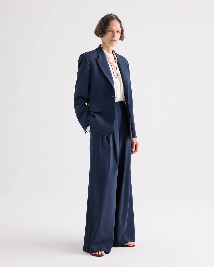 JASPER  BLAZER IN ULTRA TWILL SUITING