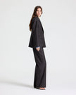 JASPER BLAZER IN SHINY SUPERSTRETCH WOOL