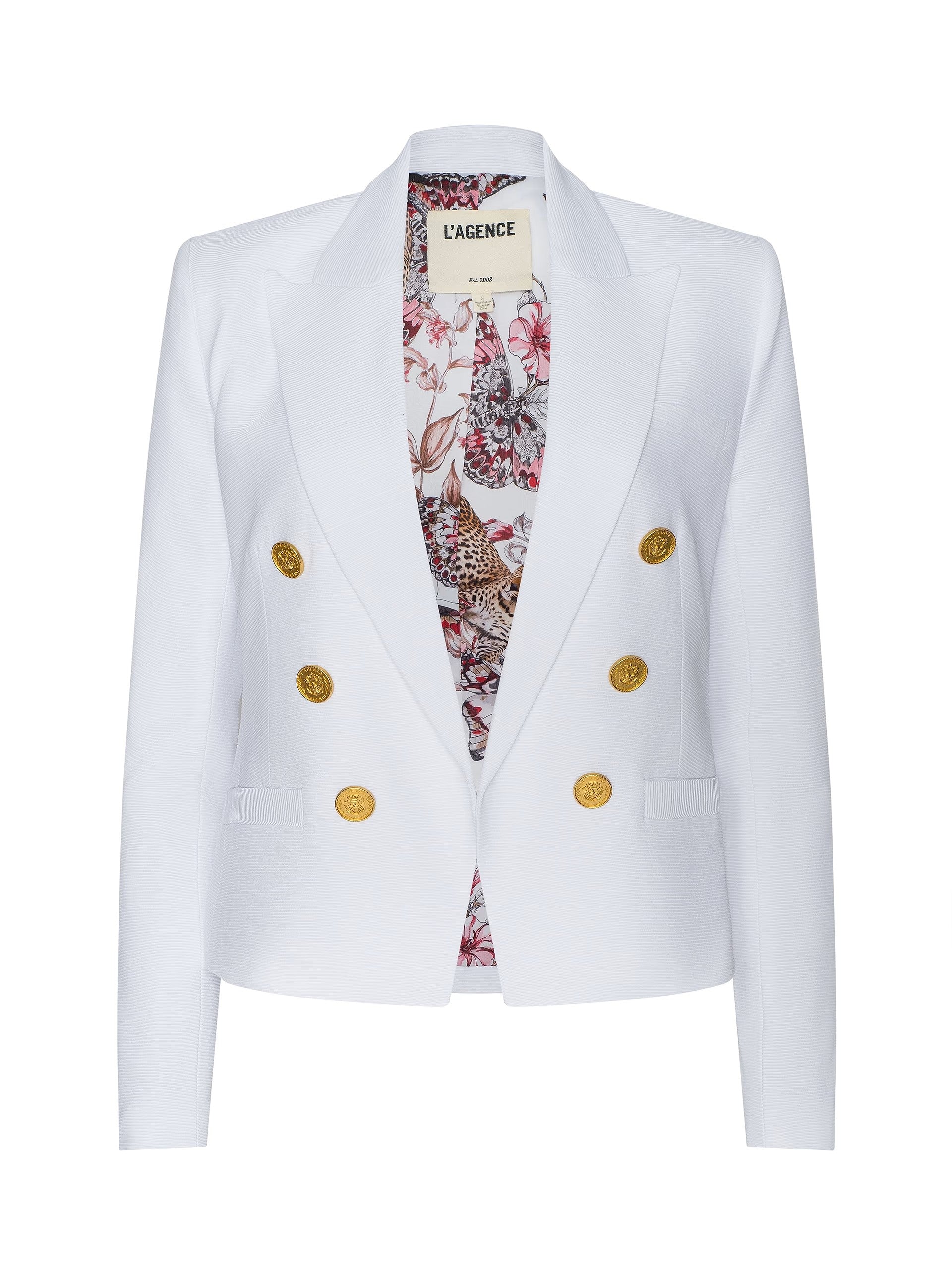 BROOKE BLAZER IN WHITE